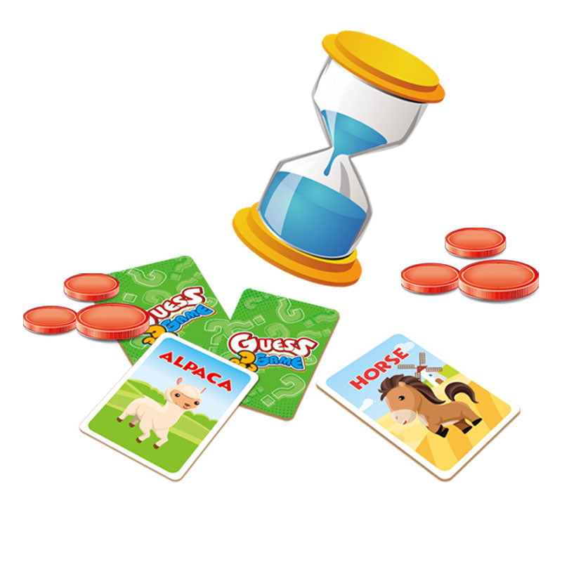 Jovialboom Board Game, with People and Pets Cards, The Original Guessing Game for Kids, Ages 6 and Up